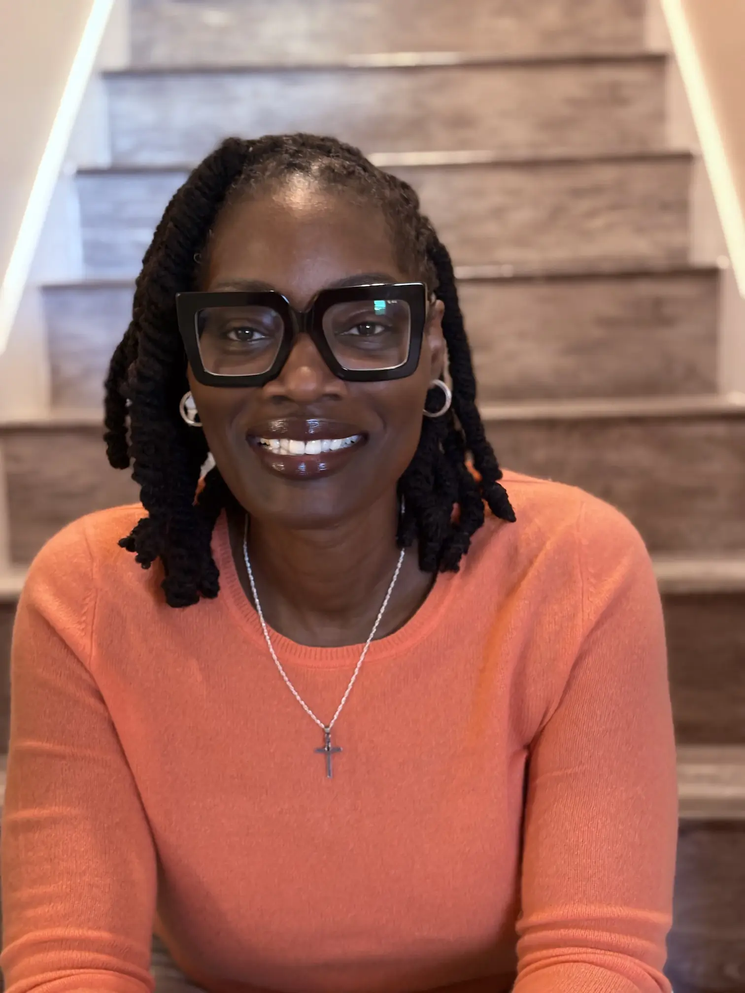 Professional HR consultant smiling confidently